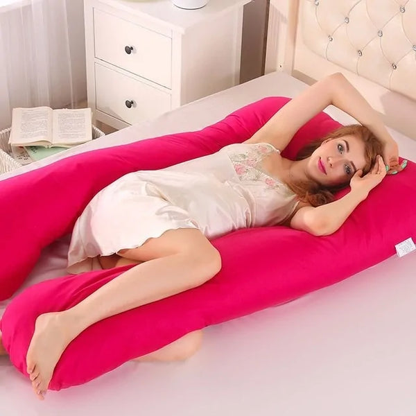 U-Shape Pregnancy Pillow for Full-Body Support